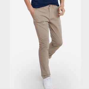 Express Slim Garment Dyed Stretch Chino